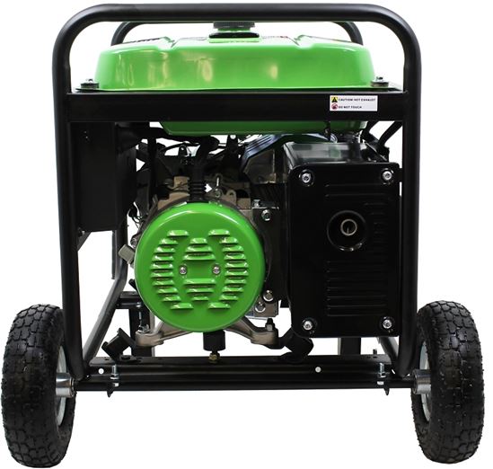 Lifan Energy Storm Series 6600 Portable Generator, 20/30 A, 120 V, 6600 W Output, Gasoline, 6.5 gal Tank, Recoil Start - VORG3019395