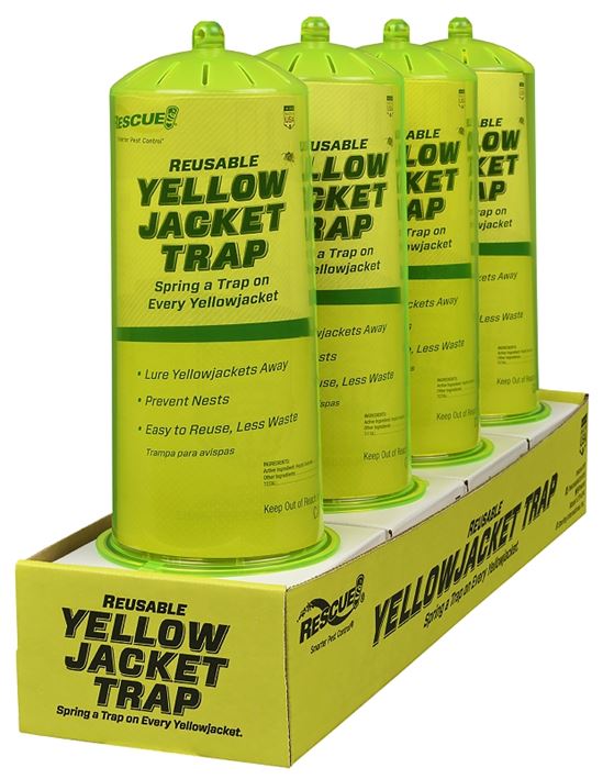 Rescue YJTR-SF4 Reusable Yellow Jacket Trap, Pack of 4 - VORG9034463