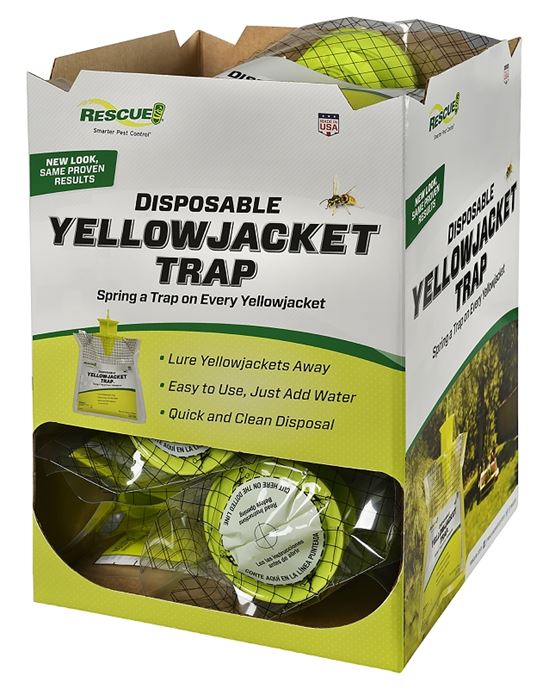 Rescue YJTD-DB12-E Disposable Yellow Jacket Trap, Pack of 12 - VORG9034414