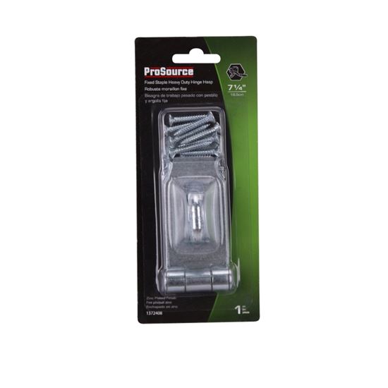ProSource LR-137-BC3L-PS Safety Hasp, 7-1/4 in L, Steel, Zinc, Fixed Staple - VORG1372408
