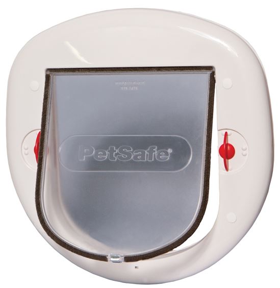 PetSafe PPA00-11326 Cat Door, Plastic, White
