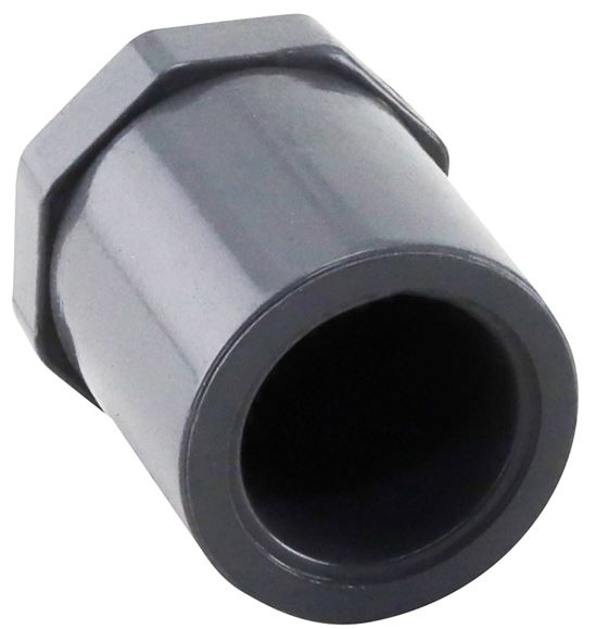 Lasco 849007BC Pipe Plug, 3/4 in, MIP, PVC, SCH 80 Schedule - VORG7022445