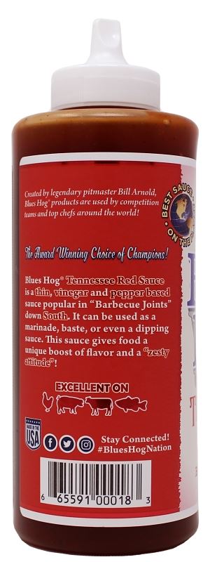 Blues Hog 70210 Tennessee Red Sauce, 23 oz Bottle - VORG7472228