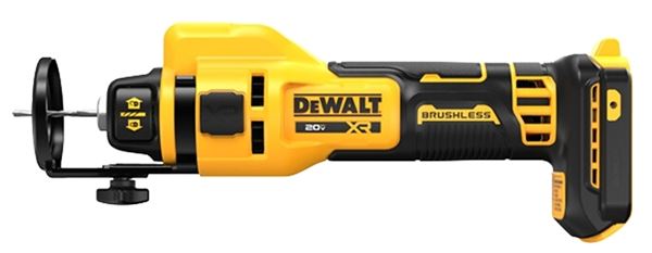 DeWALT DCE555B Drywall Cut-Out Tool, Tool Only, 20 V, 1/4 in Chuck, Keyed Chuck, 26,000 rpm Speed