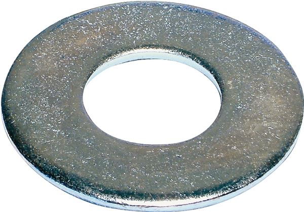 Midwest Fastener 03845 Washer, 1 in ID, Zinc, Zinc, USS Grade