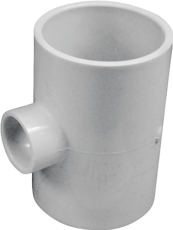 IPEX 035807 Reducing Tee, 2 x 2 x 3/4 in, Socket x Socket x Socket, PVC, SCH 40 Schedule