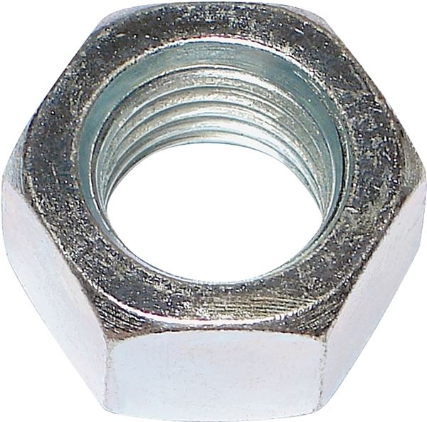 Midwest Fastener 03678 Hex Nut, Coarse Thread, 7/8-9 Thread, Zinc, Zinc, 2 Grade