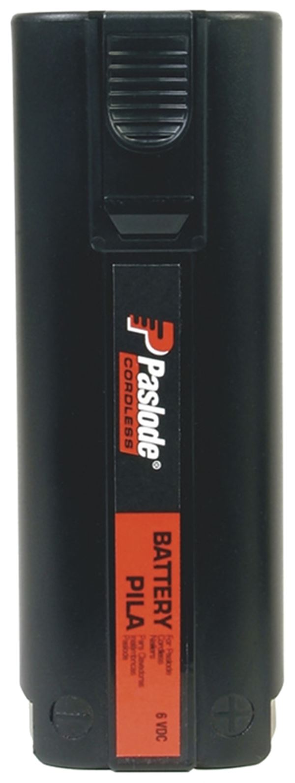 Paslode 404717 Battery, 6 V Battery, 2 Ah, Ni-Cd, Rechargeable, Black