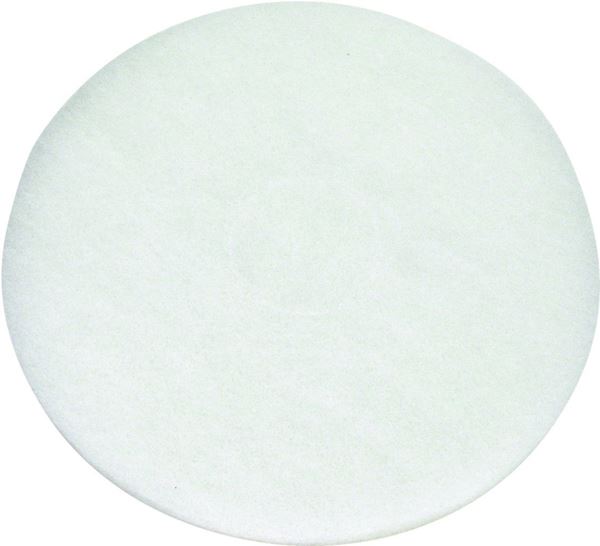 North American Paper 424614 Polishing Pad, White, Pack of 5