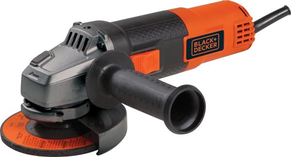 Black+Decker 7750 Angle Grinder, 5.5 A, 5/8-11 Spindle, 4-1/2 in Dia Wheel, 10,000 rpm Speed