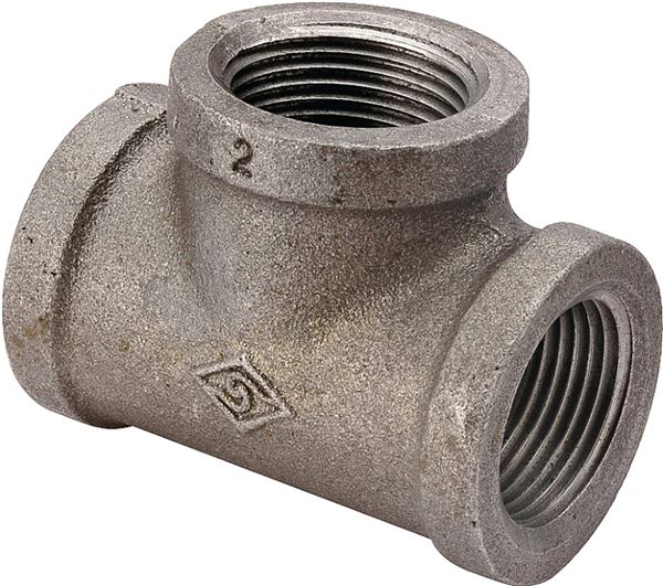 Prosource 11A-1/4B Pipe Tee, 1/4 in, Threaded, Malleable Iron, SCH 40 Schedule, 300 PSI Pressure