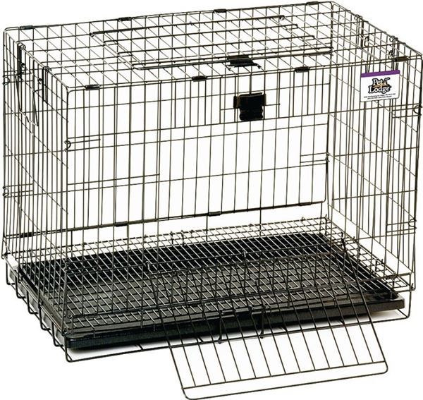 Pet Lodge 150903 Rabbit Cage, 16 in W, 25 in D, 19 in H, Metal/Plastic