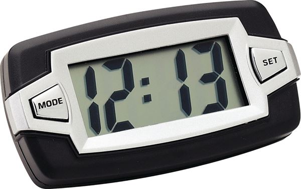 Genuine Victor 22-1-37007-8 Clock, Black Frame, Pack of 3