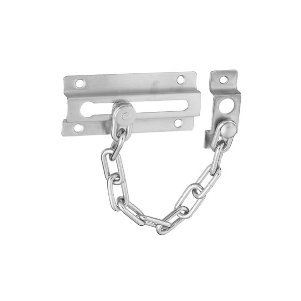 National Hardware V807 Series N274-407 Door Chain, Zinc, Satin Chrome