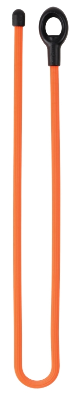 Gear Tie Loopable GLL24-31-2R6 Twist Tie, Rubber, Bright Orange, Pack of 6