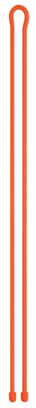 Gear Tie Mega GTM64-31-R3 Twist Tie, Rubber, Bright Orange, Pack of 4