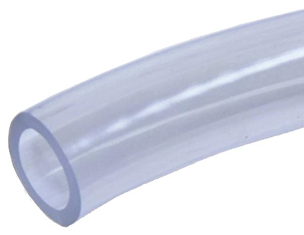 Abbott Rubber T10 Series T10004001 Tubing, 1/8 in ID, Clear, 100 ft L