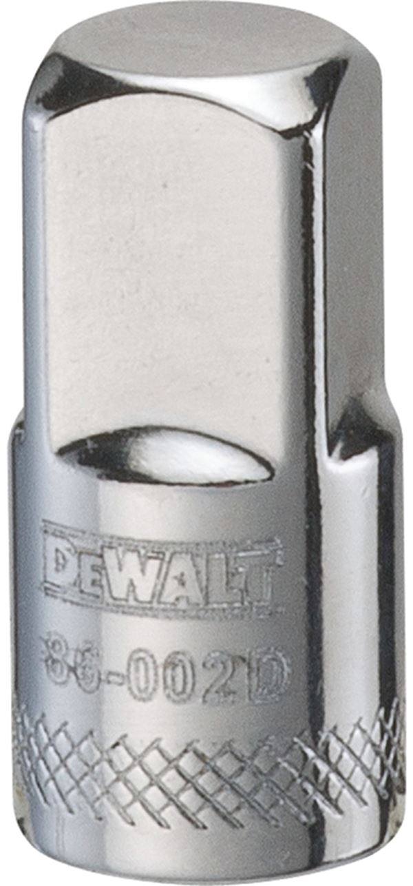 DeWALT DWMT86002OSP Increasing Socket Adapter, 1/4 in Drive, Female Drive, 3/8 in Output Drive, Male Output Drive