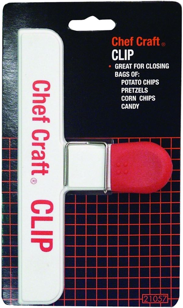 Chef Craft 21292 Bag Clip Set, Plastic, Blue/Green/Purple