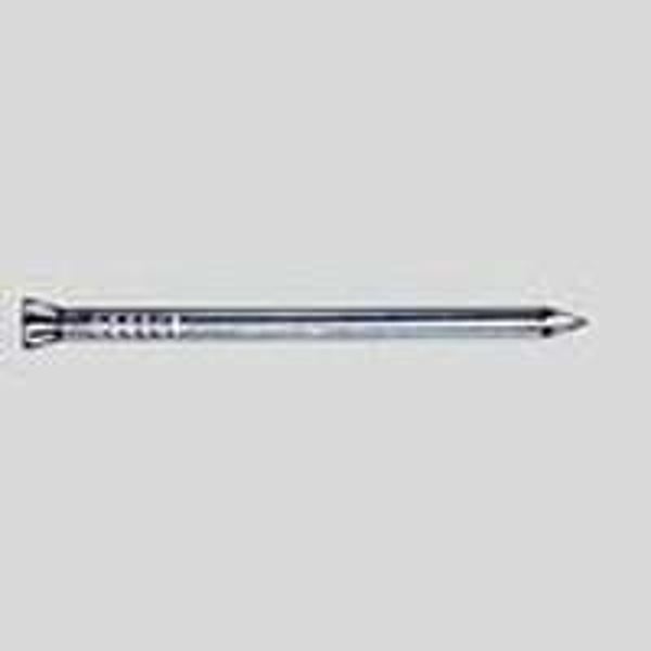 ProFIT 0063158 Casing Nail, 8D, 2-1/2 in L, Carbon Steel, Hot-Dipped Galvanized, Brad Head, Round Shank, 1 lb