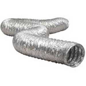 Dundas Jafine ProFlex BTD48 Transition Duct, 8 ft L, Aluminum