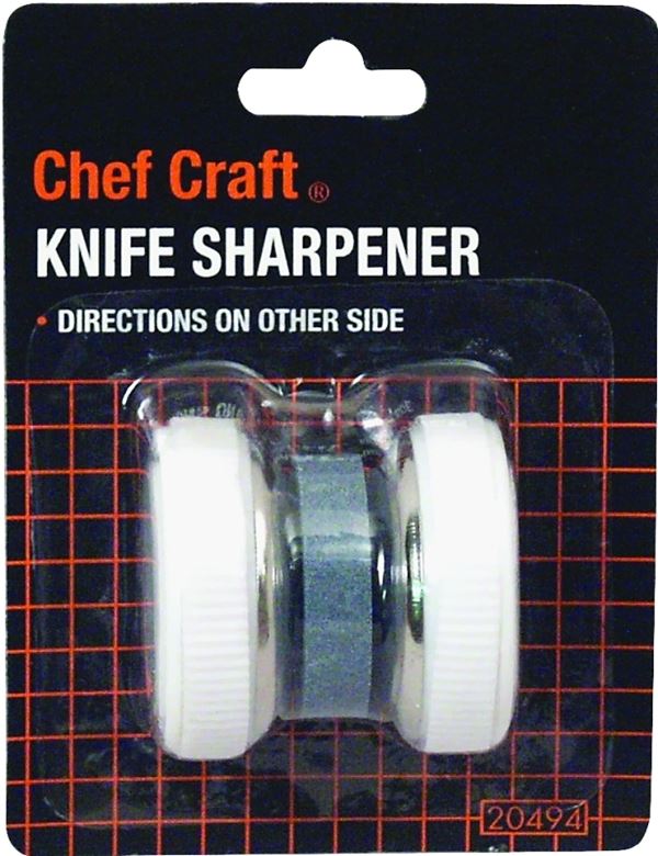 Chef Craft 20494 Knife Sharpener, White