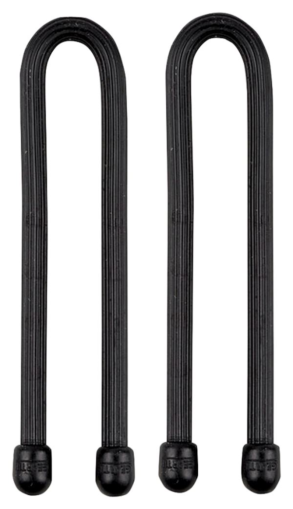 Gear Tie GT6-2PK-01 Twist Tie, Rubber, Black