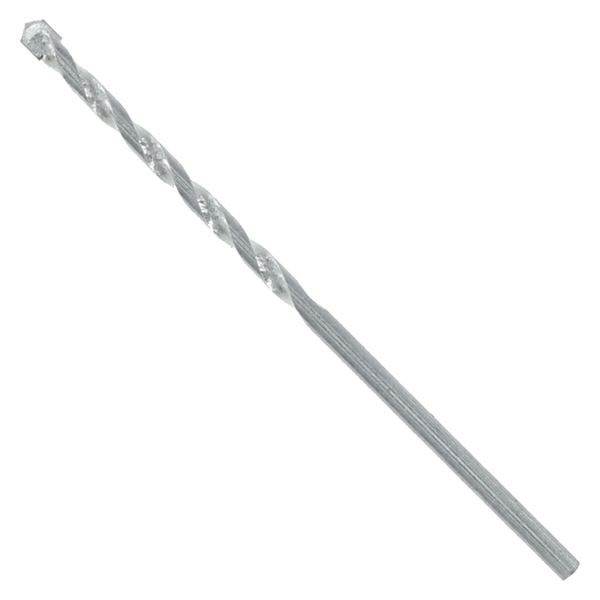 Avanti Pro PMAPC1010 Drill Bit, 1/8 in Dia, 3 in OAL, Percussion, 2-Flute, 10 mm Dia Shank, Straight Shank