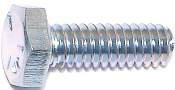 Midwest Fastener 00252 Cap Screw, 1/4-20 in Thread, 3/4 in L, Coarse Thread, Hex Drive, Zinc, Zinc, 100 PK