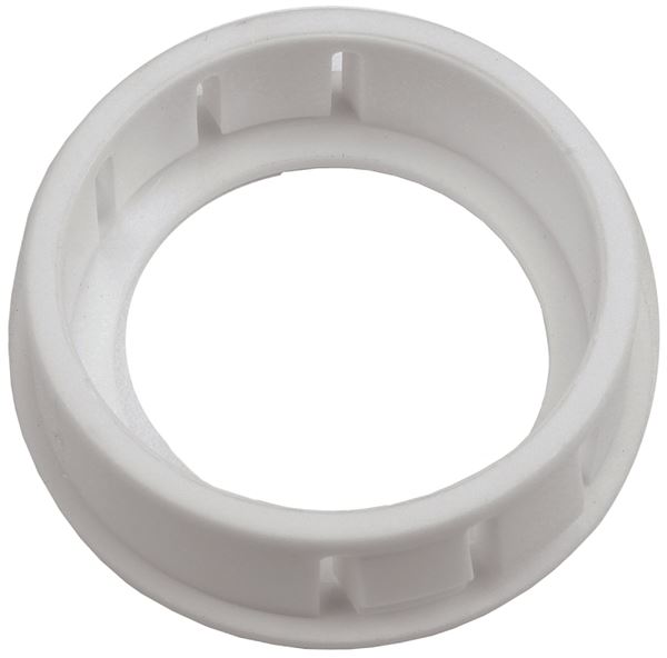 Jandorf 61431 Conduit Bushing, Nylon, White, 1 in Dia Panel Hole, 0.453 in Thick Panel