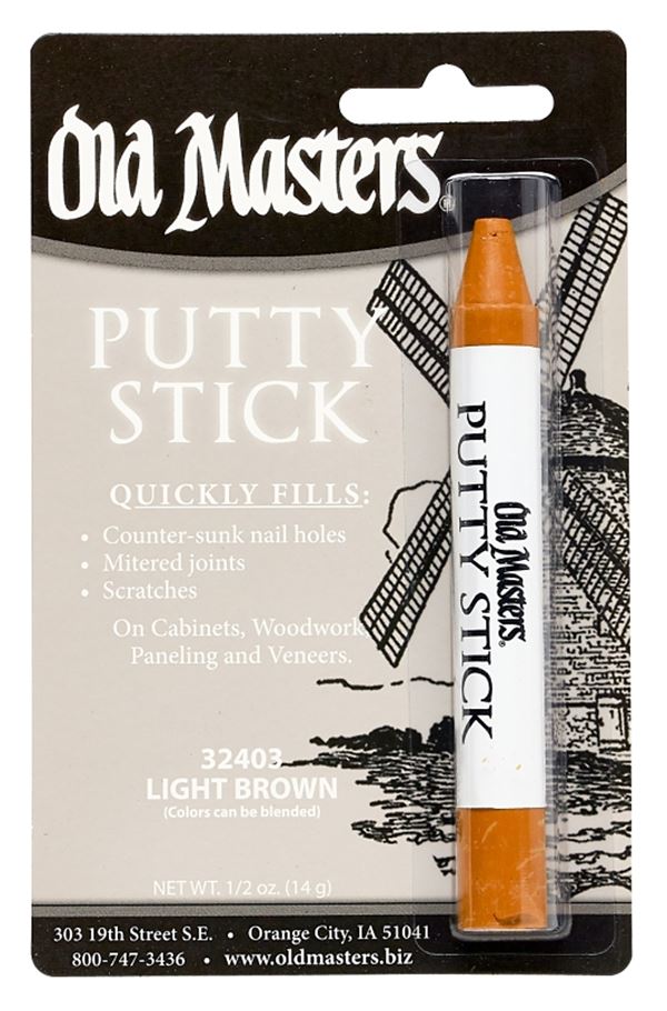 STICK PUTTY LIGHT BROWN 1/2OZ