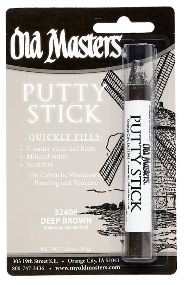 Old Masters 32406 Putty Stick, Brown