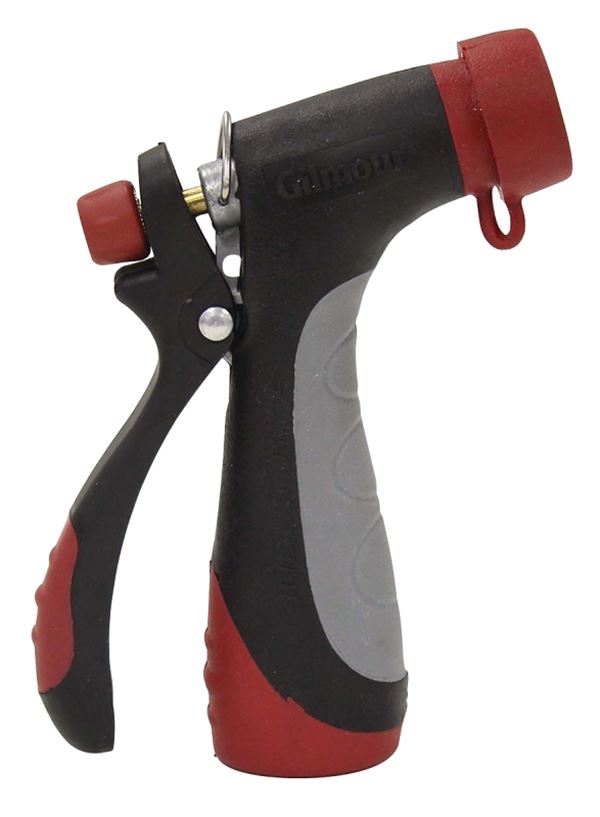 Gilmour 855012-1001 Hot Water Pistol Nozzle, Metal, Black/Red