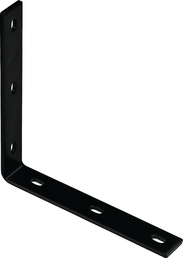 National Hardware 1151BC Series N351-468 Corner Brace, 10-1/4 in L, 1-1/2 in W, 10-1/4 in H, Steel, Powder-Coated