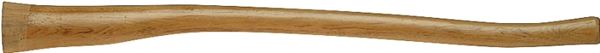 Link Handles 65117 Replacement Hoe Handle, 36 in L, Wood, For: 3-1/2- 5 lb, #8 Grub Hoes