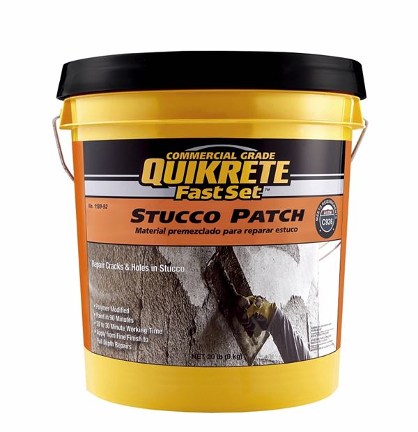 Quikrete 113976 Cement Patch, Gray, 20 lb Pail