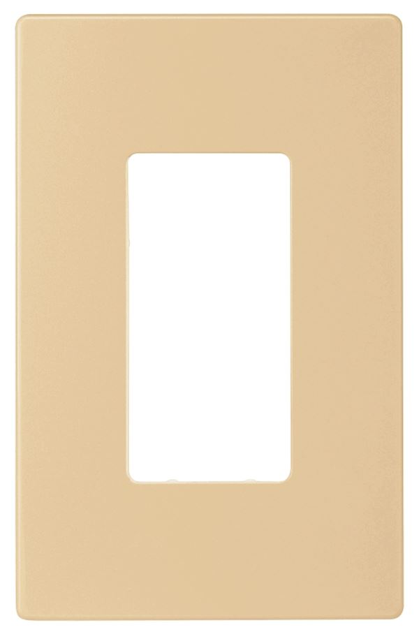 Arrow Hart PJS PJS26V Wallplate, 4-7/8 in L, 3-1/8 in W, 1 -Gang, Polycarbonate, Ivory, High-Gloss