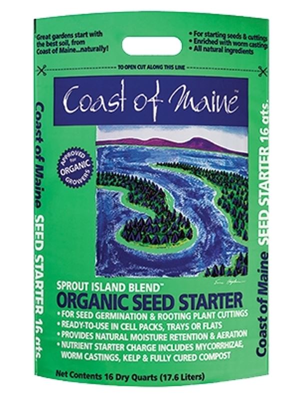 Coast of Maine SI16 Organic Seed Starter, 16 qt Bag