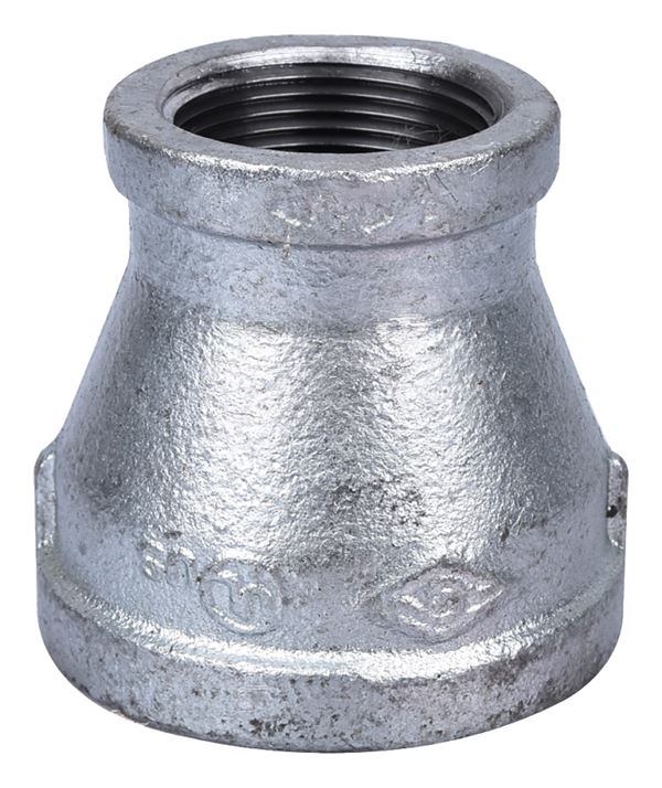 ProSource 24-2X11/4G Reducing Pipe Coupling, 2 x 1-1/4 in, Threaded, Malleable Steel