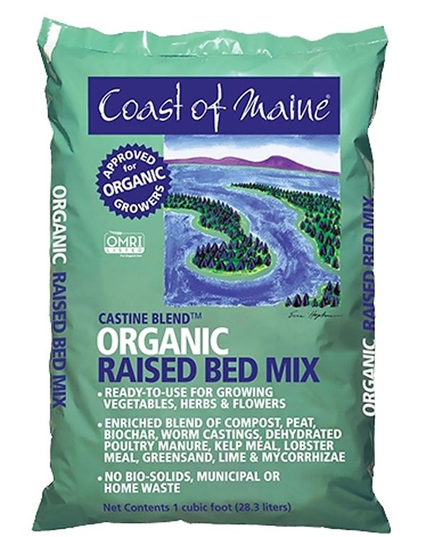 Coast of Maine 1CBCRB1 Castine Raised Bed Mix, 1 cu-ft Bag