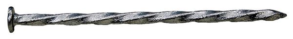 ProFIT 0010198 Deck Nail, 16D, 3-1/2 in L, Steel, Hot-Dipped Galvanized, Flat Head, Spiral Shank, 1 lb