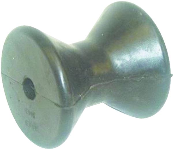 US Hardware M-280C Trailer Bow Stop, Rubber, Black