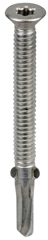 Acorn International S-WM14234G250 Screw, #14 Thread, Star Drive, Self-Tapping, Winged Point, Galvanized Steel, 250/BAG