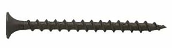 ProFIT 0286159 Screw, #8 Thread, 2-1/2 in L, Coarse Thread, Bugle Head, Phillips Drive, Sharp Point, Phosphate