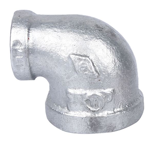 ProSource PPG90R-20X10 Reducing Pipe Elbow, 3/4 x 3/8 in, Threaded, 90 deg Angle