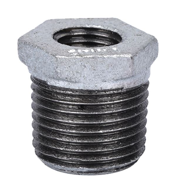 ProSource 35-1/2X1/4G Pipe Bushing, 1/2 x 1/4 in, MIP x FIP, SCH 40 Schedule, 300 psi Pressure