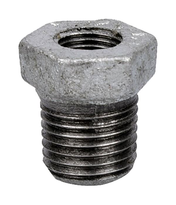 ProSource 35-1/4X1/8G Pipe Bushing, 1/4 x 1/8 in, MIP x FIP, SCH 40 Schedule, 300 psi Pressure