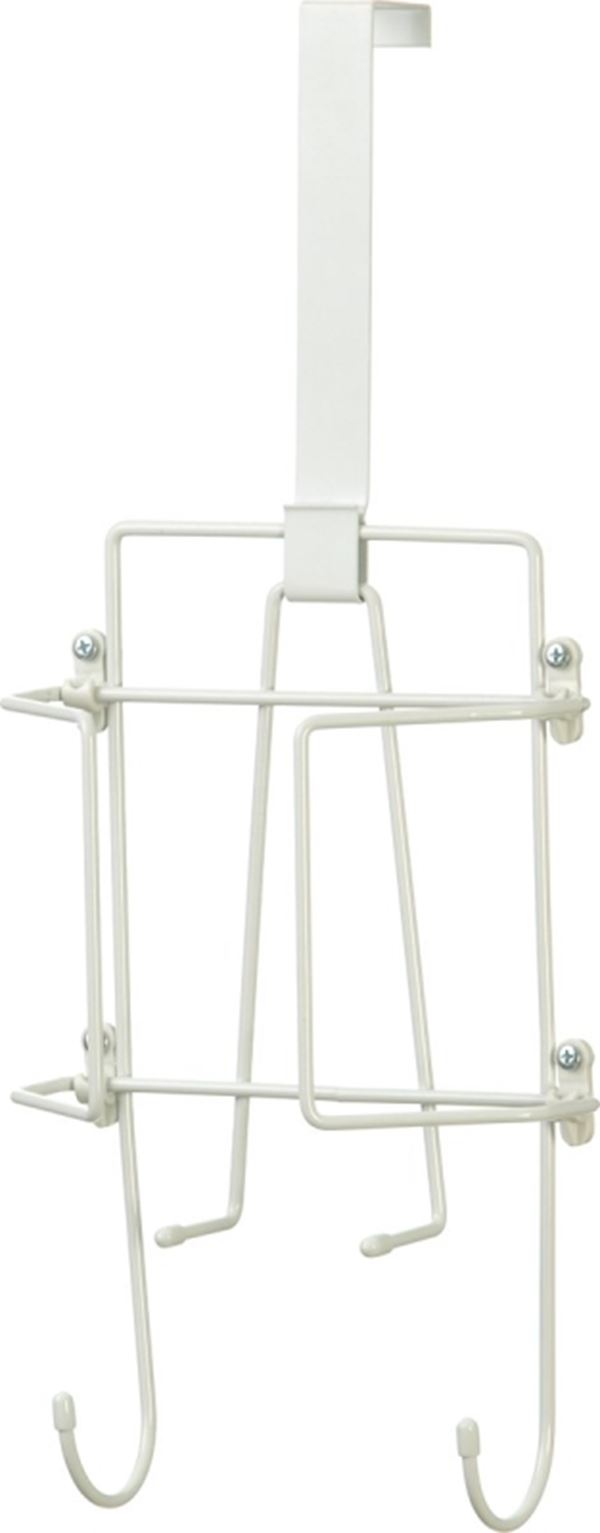 ClosetMaid 1216 Over-The-Door Ironing Station, Steel, White, 7-1/2 in W, 3-5/8 in D, 18-3/8 in H