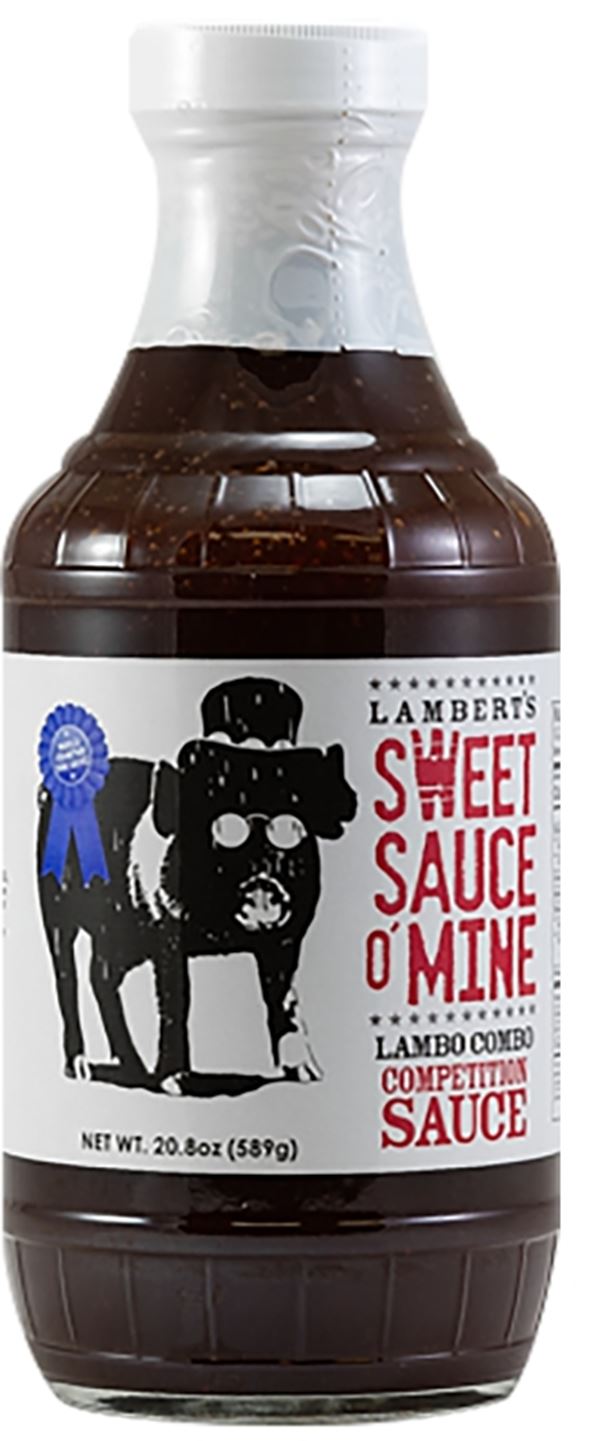 Lambert's Sweet Swine O' Mine SS02013 Lambo Combo Sweet Sauce, 20.8 oz, Bottle