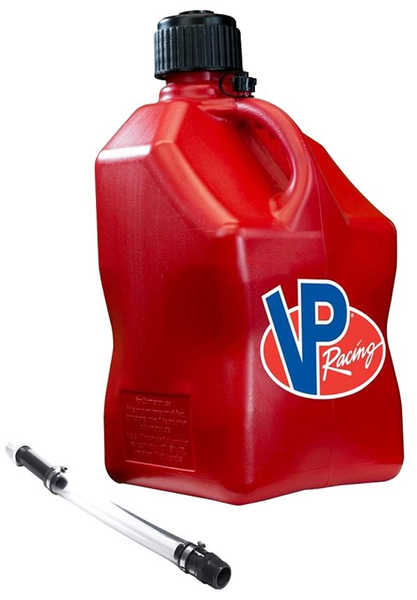 VP Fuel 3516 Motorsport Container, 5 gal, Polyethylene, Red